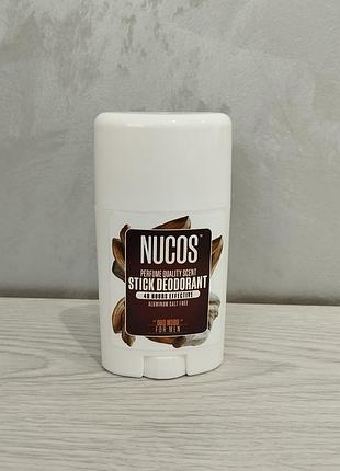Мужской дезодорант-стик nucos oud wood, 50 мл