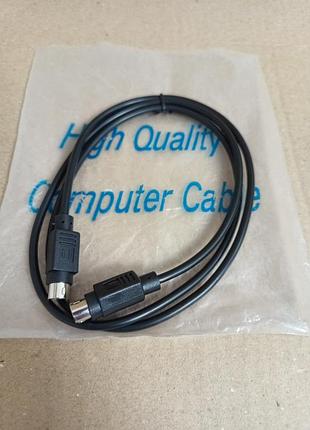 Кабель s-video (mini din 4-pin) male — male, новий