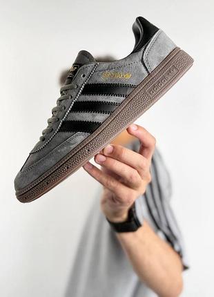 Чоловічі кросівки adidas handball spezial m grey black