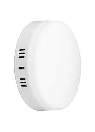 Світильник led violux дбб flat 18w 5000k ip20 круг