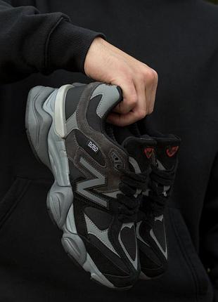 Термо кроссовки new balance 9060 termo gore-tex