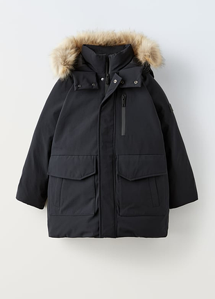 Пуховик детский zara