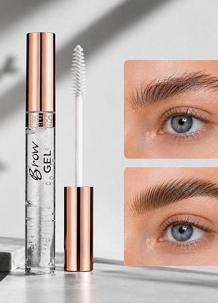Фиксирующий прозрачный гель для бровей bless beauty brow gel, 12 мл.