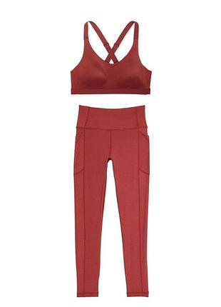Спортивный комплект victoria's secret vsx топ и лосины