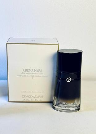 Тональный флюид giorgio armani beauty crema nera dual essence foundation #2