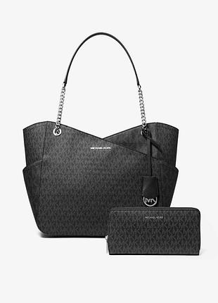 Женский набор jet set michael kors сумка и кошелек
