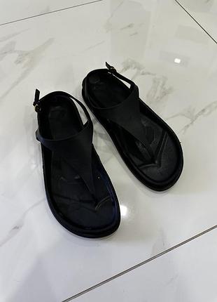 Босоніжки zara натуральна шкіра