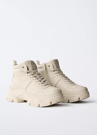 Кросівки хайтопи 32 розмір 20,3 см zara