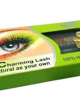 Ресницы поштучные для наращивания charming lash 100% human hair 8 мм