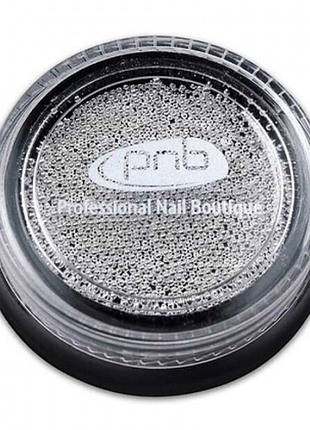 Бульонки для декорирования ногтей richcolor silver 0.6 мм, 4 г, цвет черный