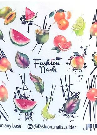 Слайдер для дизайна на ногтях fashion nails w110