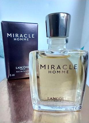 Miracle homme lancôme мініатюра 5 мл