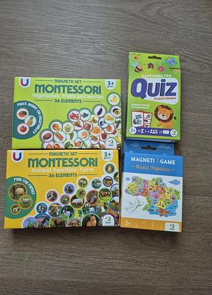 Розвиваючі іграшки магнітні