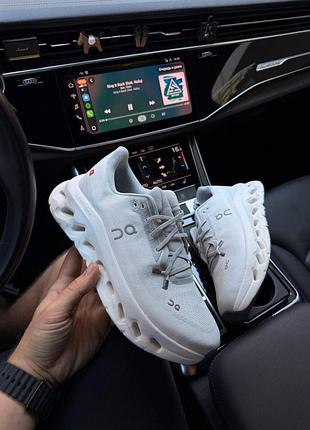 😍 жіночі кросівки on cloudtilt running white/grey