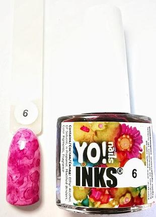 Чернила yo!nails inks №6 2