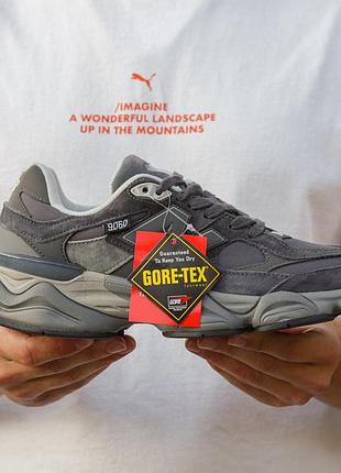 Термо кроссовки new balance 9060 termo gore-tex