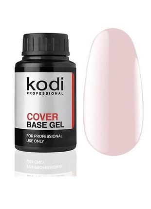 Камуфлирующая база для гель-лака kodi cover base gel 07 розовый, 30мл