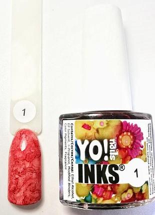 Yo!nails чорнило inks №1 2