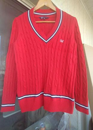 Яркий хлопковый джемпер 5