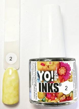Чернила yo!nails inks №2 2