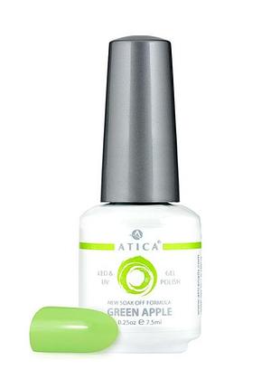 Гель-лак atica № 172 green apple 7.5 мл.