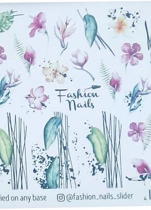 Слайдер для дизайна на ногтях fashion nails w108
