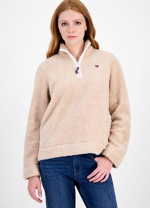 Женская толстовка Tommy hilfiger из шерпы