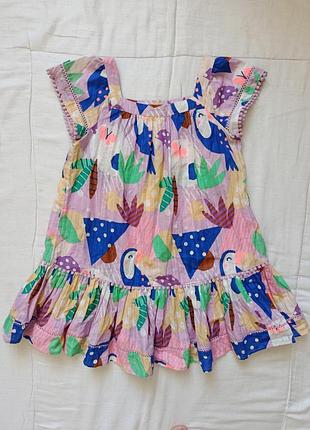 Сарафан платье на девочку m&s 6-7 лет 2