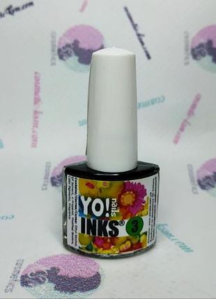 Чернила yo!nails inks №3