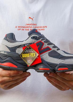 Термо кроссовки new balance 9060 termo gore-tex