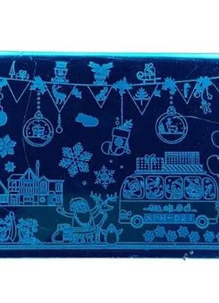 Пластина для стемпінгу zjoy-sph021 новий рік, різдво, new year, christmass