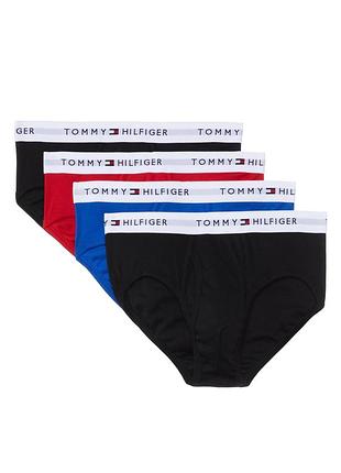 Набір чоловічих трусів tommy hilfiger брифи 4 шт.