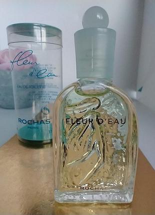Fleur d'eau rochas миниатюра 5ml редкость оригинал