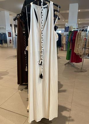 Плаття льон від roberto cavalli нове оригінал
