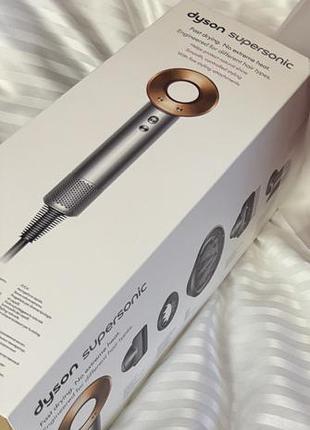 Фен dyson hd07 supersonic nickel/copper