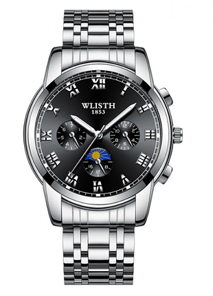 Чоловічий годинник wlisth silver