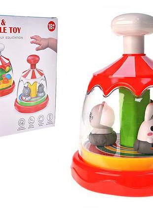 Дзига d308 в коробке р.15.5x15.5x19 см yg toys