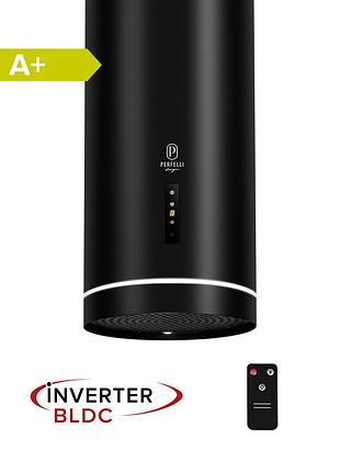 Витяжка пристінна perfelli design ricco 35 nero silenzio