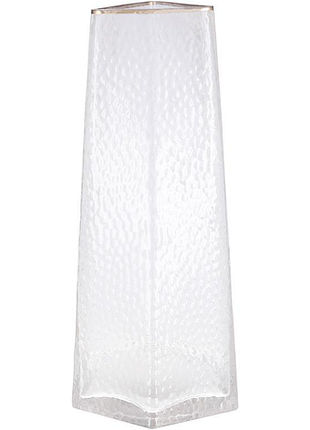 Ваза стеклянная ancient glass "elegant" ø13x27см, прозрачное стекло