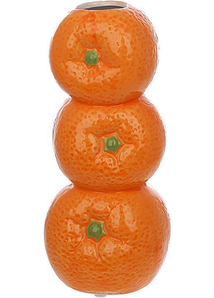Ваза orange порцелянова декоративна, 19см, діаметр 8см