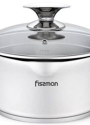 Кастрюля fissman elegance 5.6л из нержавеющей стали