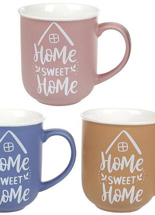 Кружка порцелянова "home sweet home" 350мл