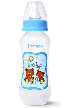 Бутылка детская для кормления fissman babies "медвежата-музиканты" 240мл