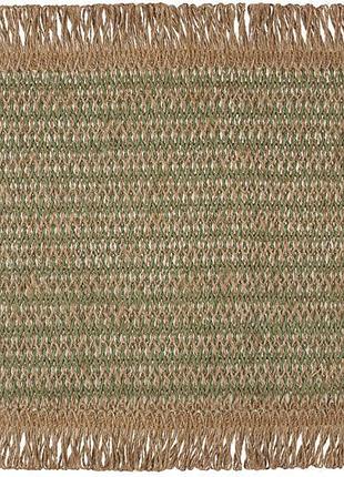Набор 6 льняных подарочн "rustic green" 30х45см, прямоугольные