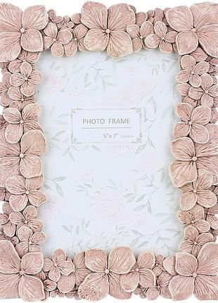 Фоторамка chatoyer "flowers pink frame" для фото 12х17см, розовые цветы