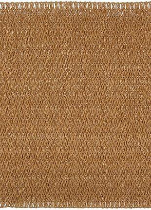 Набір 6 льняних підтарельників "rustic brown" 30х45см, прямокутні