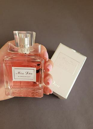 Парфюмированная вода miss dior blooming bouquet 100 мл мыс диор блуминг букет