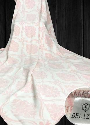Плед belizza "damask " 200х220см, евро