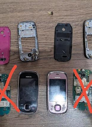 Запчастини до корпуса nokia 7230 бу