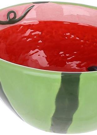 Салатник керамический "bright fruits watermelon" 400мл, арбуз
